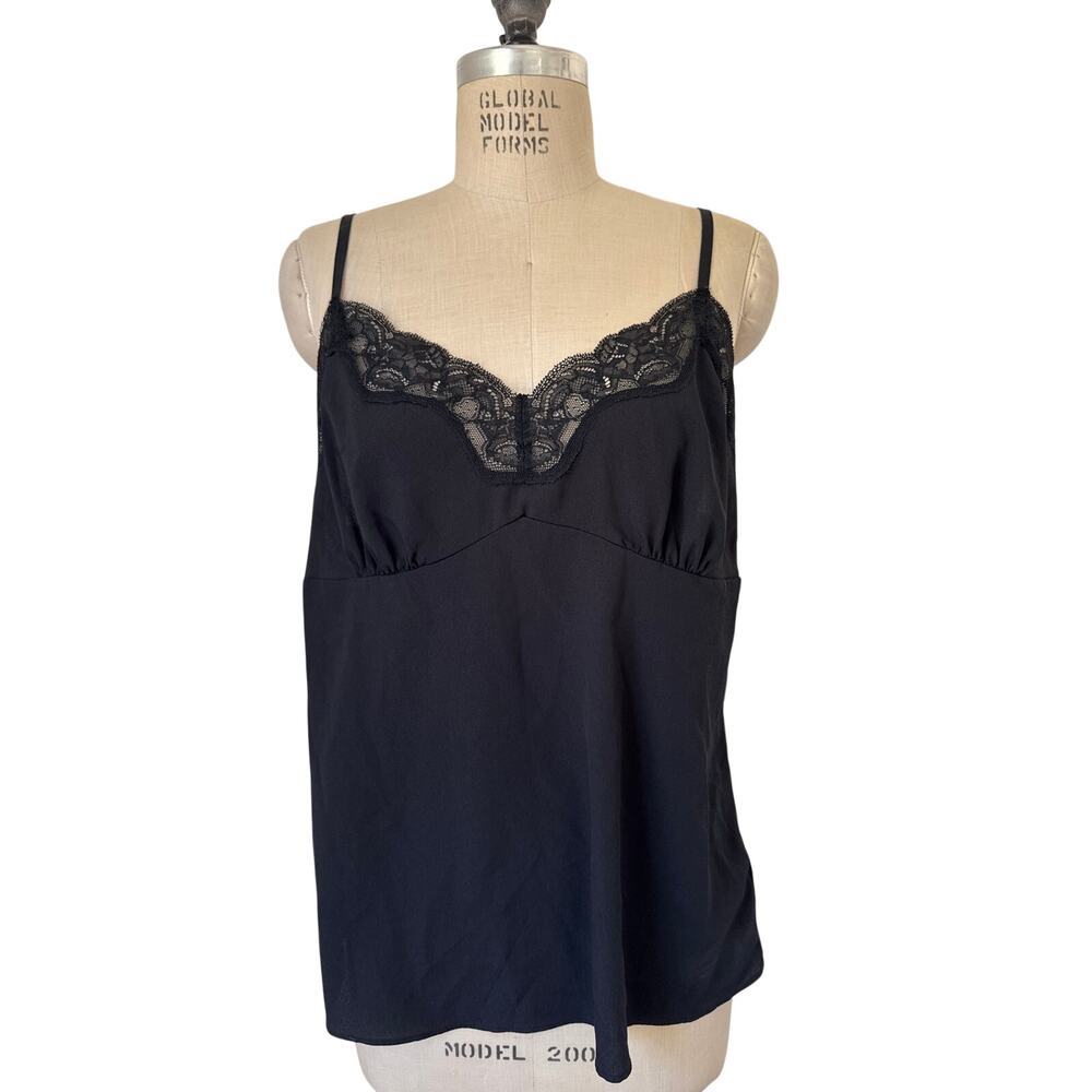 Rodarte x Target Lace Cami Tank Top in Black Size XL XLarge